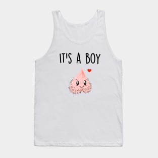 It's A Boy Baby Reveal Funny Tank Top